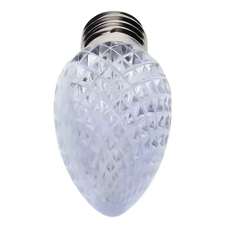 C9 Cool White Twinkle ProCore LED Christmas Light Bulbs - Christmas Lights