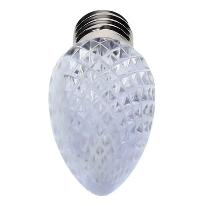 C9 Cool White Twinkle ProCore LED Christmas Light Bulbs - Christmas Lights