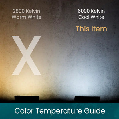 C9 Cool White Twinkle Smooth ProCore LED Christmas Light Bulbs - Christmas Lights