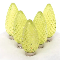 C9 Gold Faceted ProCore® LED Christmas Light Bulbs