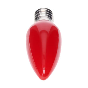 C9 Red LED Christmas Light Bulbs, Opaque, Pack of 25 Christmas Lights Guanyi