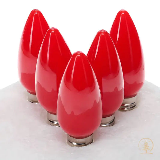 C9 Red ProCore LED Christmas Light Bulbs Opaque Pack of 25 - Christmas Lights
