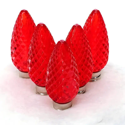 Red ProCore LED Christmas light bulbs