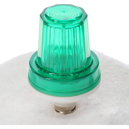 C9 Strobe Light, Green  LED - The Christmas Light Emporium