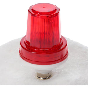 C9 Strobe Light, Red, Xenon Incandescent Christmas Lights Guanyi