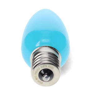 C9 Teal LED Christmas Light Bulbs, Opaque, Pack of 25 Christmas Lights Guanyi