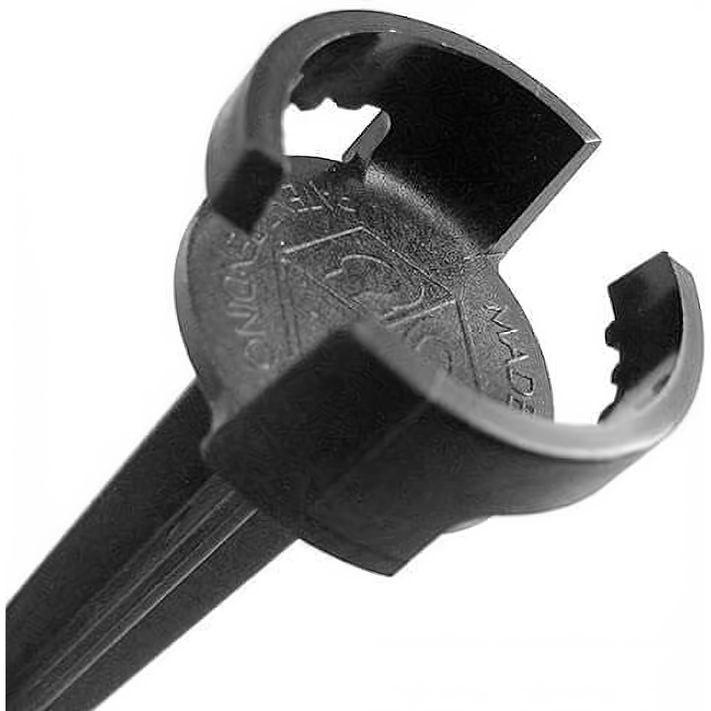 Clips 5’’ Lawn Speed Stake Yard Stake Pack of 100 - Christmas Light Installation Accessories