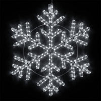24" LED 42 Point Snowflake, Cool White