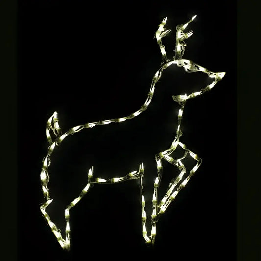 Deer Medium Wireframes Displays and Yard Art