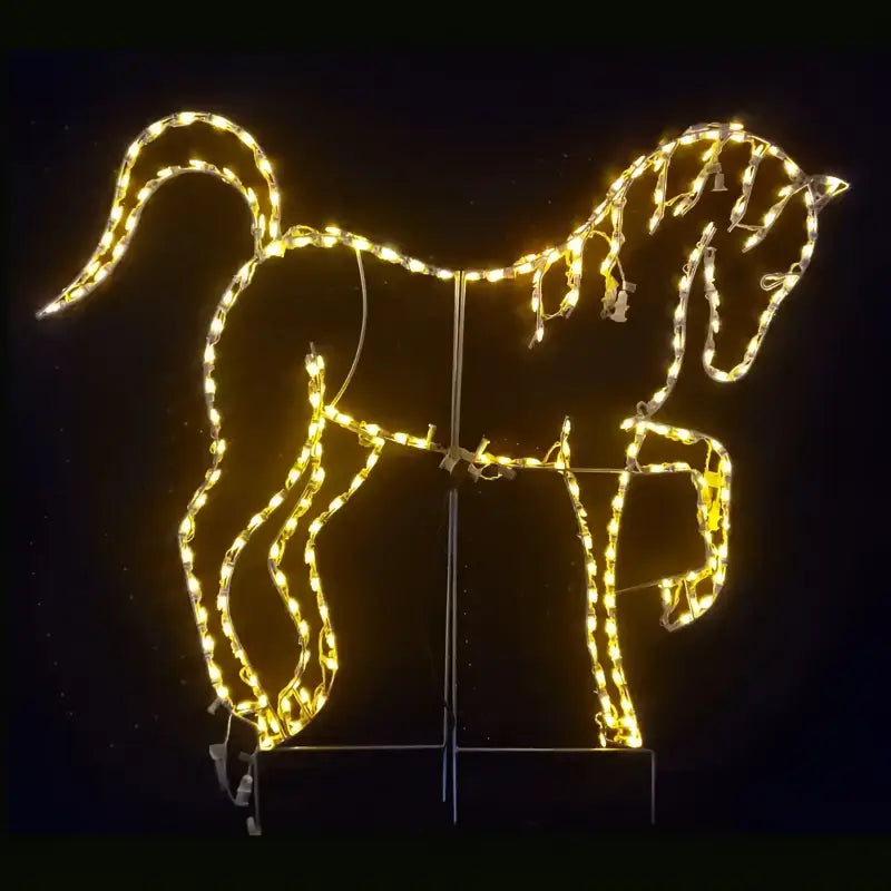 Fancy Horse Wireframes Displays and Yard Art