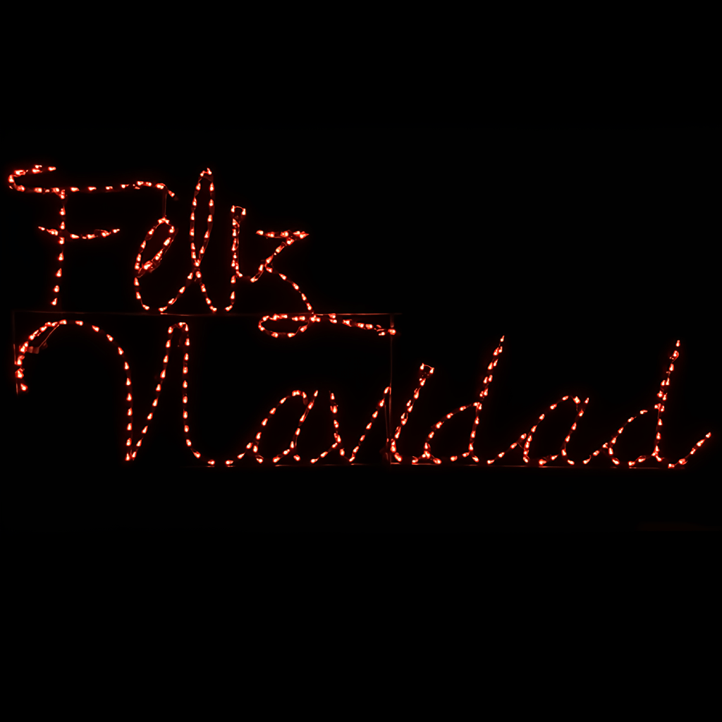 Feliz Navidad Cursive - The Christmas Light Emporium