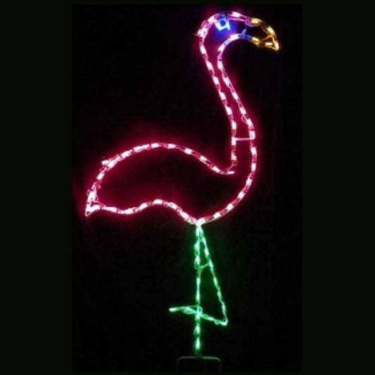 Flamingo Large - Wireframes Displays and Yard Art