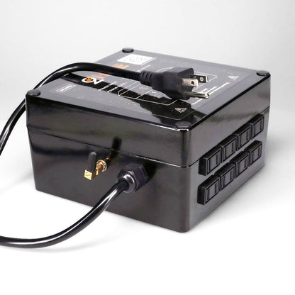 GFade - 8 Channel Controller With Pigtail Extension Kit - Now w/ GFade Sync! - Christmas Light Installation Accessories