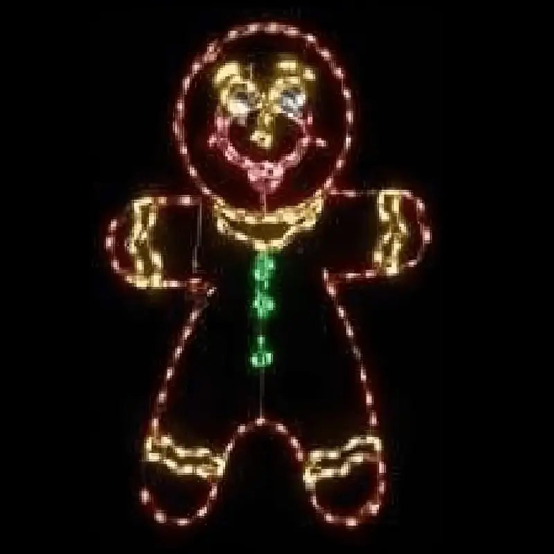 Gingerbread Boy - Wireframes Displays and Yard Art
