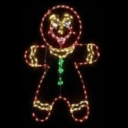 Gingerbread Boy - Wireframes Displays and Yard Art