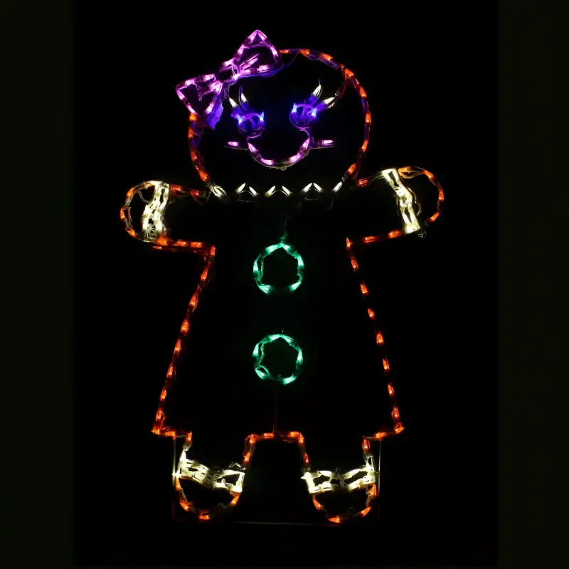 Gingerbread Girl Wireframes Displays and Yard Art