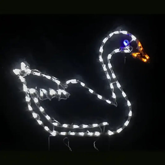 Graceful Swan Wireframes Displays and Yard Art