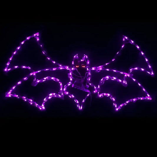 Halloween Bat Animated - Wireframes Displays and Yard Art