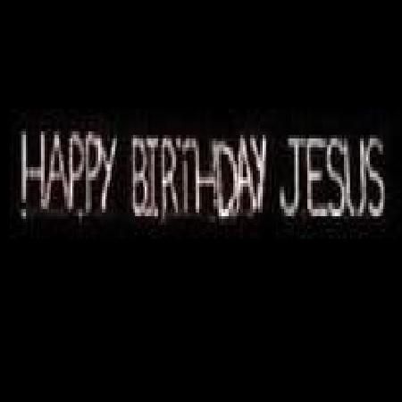 Happy Birthday Jesus Block - The Christmas Light Emporium