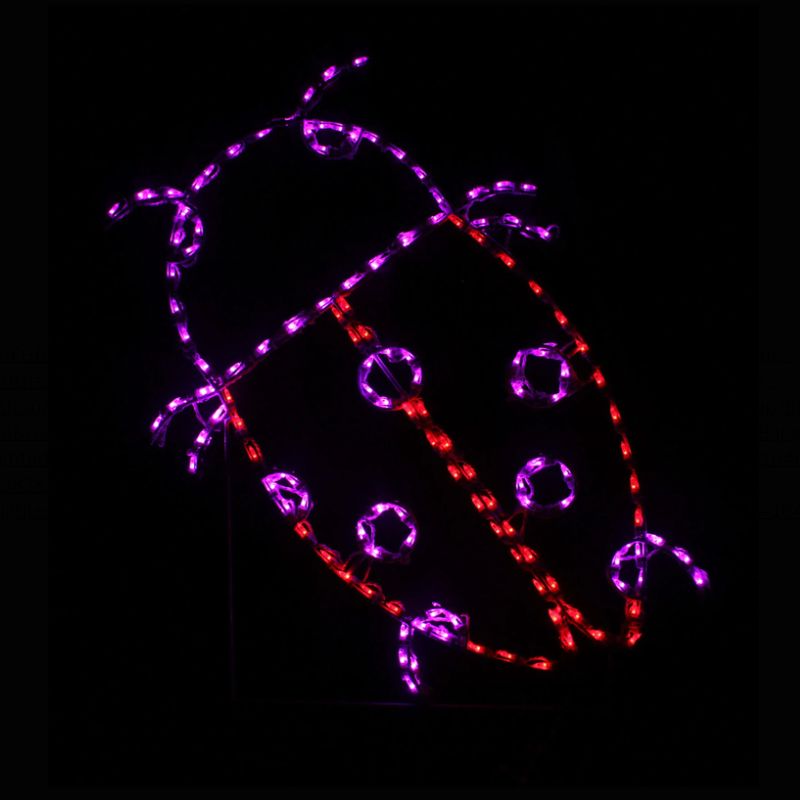 Ladybug, Lighted Outdoor Display - Wireframes Displays and Yard Art