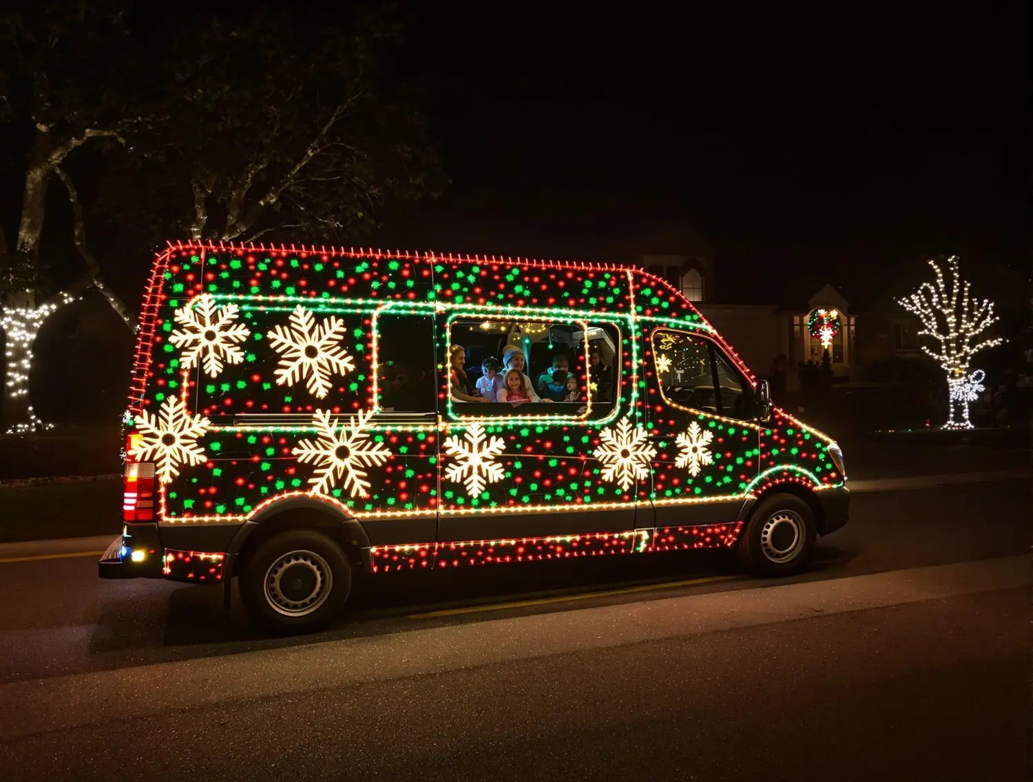 Can I put Christmas lights on a car
