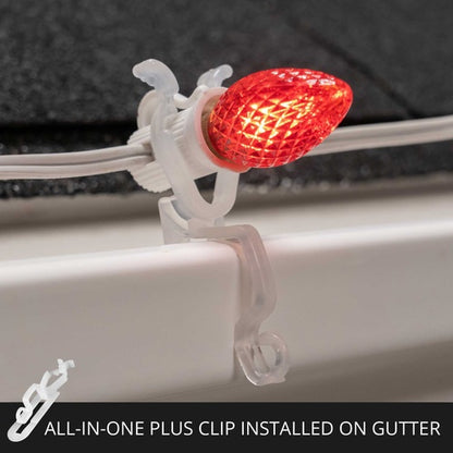 Clips, All-In-One Christmas Light Clip, Pack of 100