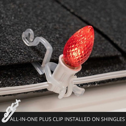 Clips, All-In-One Christmas Light Clip, Pack of 100