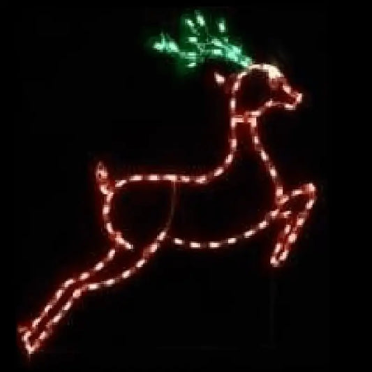 Leaping Deer - Wireframes Displays and Yard Art