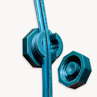 Lite-Netics Magnetic Wire Clamps, Green, Pack of 20