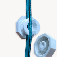 Lite-Netics Magnetic Wire Clamps, White, Pack of 20