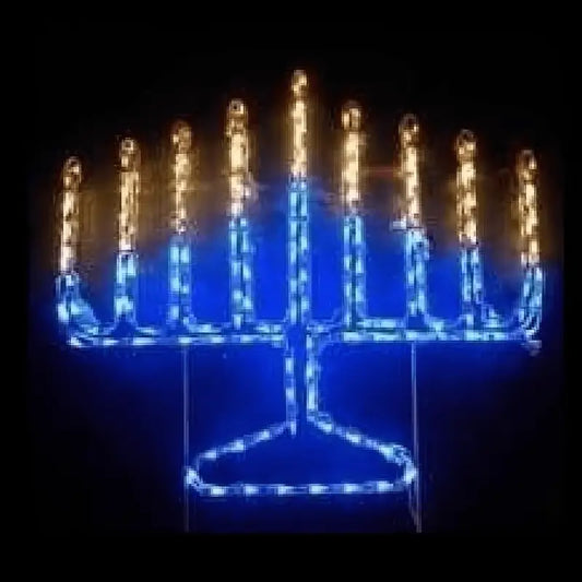 Menorah - Wireframes Displays and Yard Art