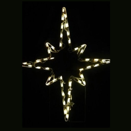 Nativity Star Small Hanging - Wireframes Displays and Yard Art