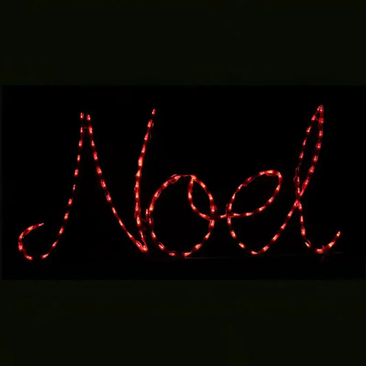 Noel Cursive Letter Sign Wireframes Displays and Yard Art