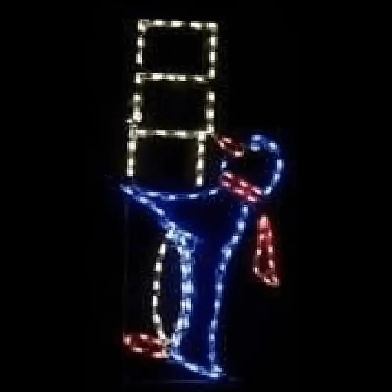 Penguin Carrying Block of Ice - Wireframes Displays and Yard Art