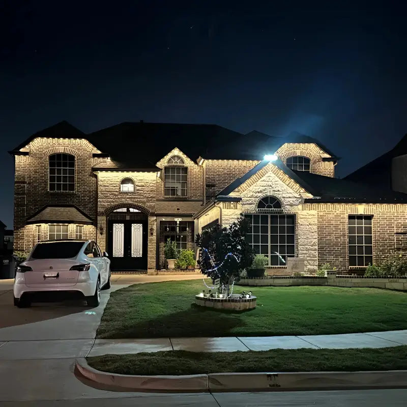 Permanent Eave Lighting Professional Installation Bundle by OPL RGBW Architectural Lighting