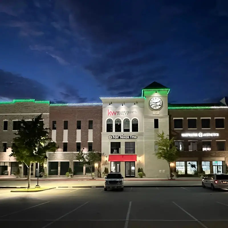 Permanent Eave Lighting Professional Installation Bundle by OPL RGBW Architectural Lighting