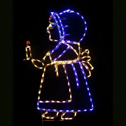 Pilgrim Girl Wireframes Displays and Yard Art