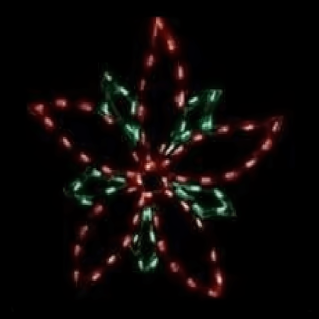 Poinsettia Small - The Christmas Light Emporium