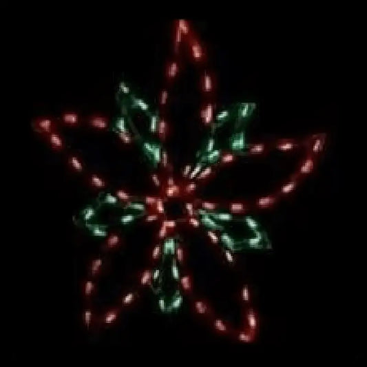 Poinsettia Small - Wireframes Displays and Yard Art