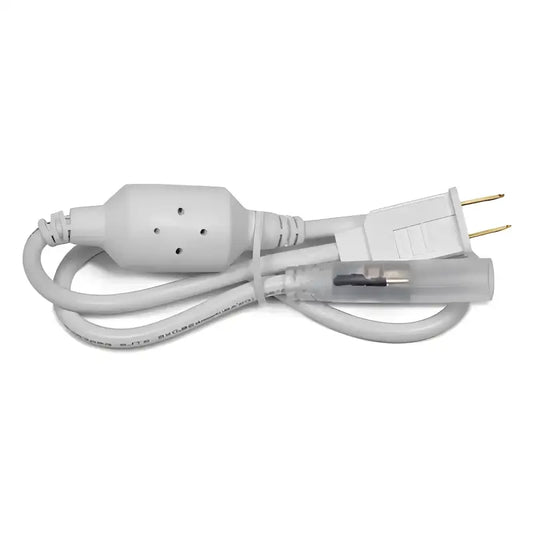Power Cord for 1/2’’ LED Rope Light 6 Feet Long Christmas Lights