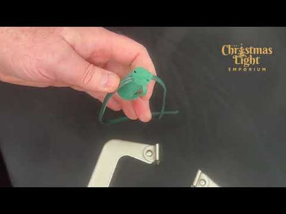 Replacement Sockets, C9 / E17, SPT1, Pack of 25, Green