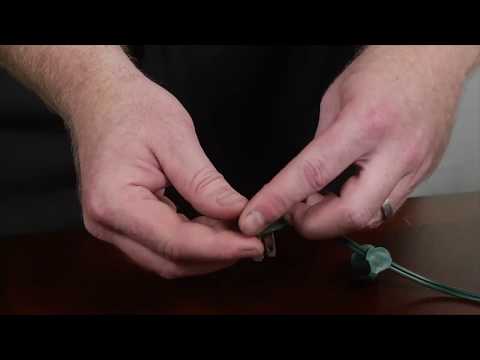 Using SPT1 or SPT2 Wire and Slide On Plugs To Make Custom Extension Cords