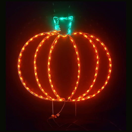 Pumpkin - Wireframes Displays and Yard Art