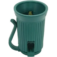 Lite-Netics Magnetic Replacement Sockets, C9 / E17, SPT1, Pack of 25, Green