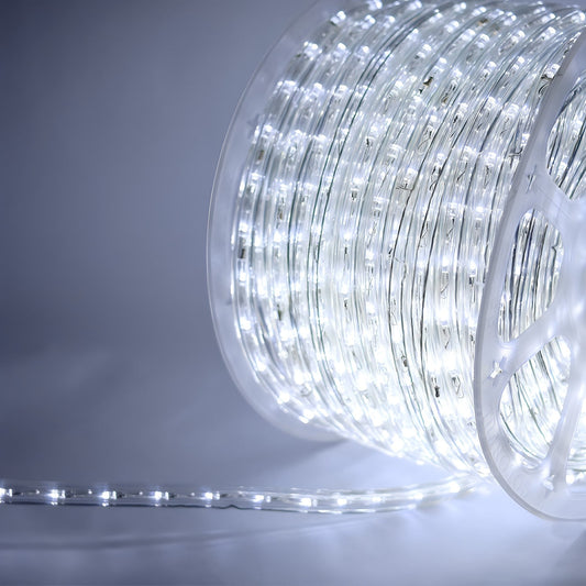 Rope Light Cool White 1/2’’ LED 150’ Spool - Christmas Lights