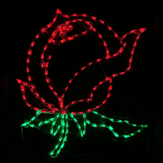 Rose — Lighted Outdoor Valentine's Day Display