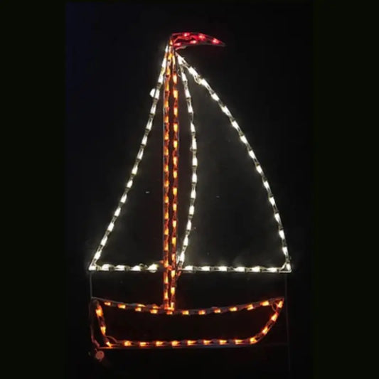 Sailboat Wireframes Displays and Yard Art