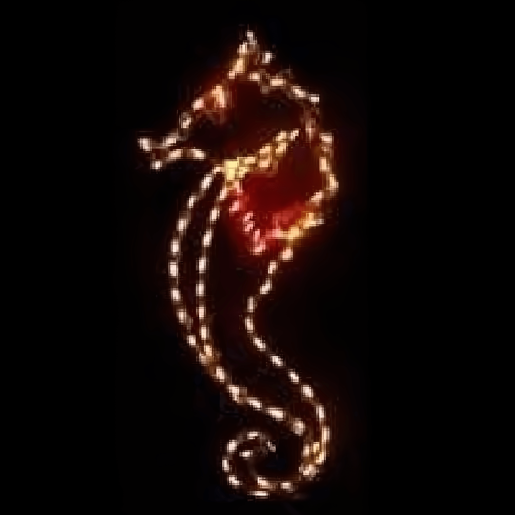 Sea Horse Large - The Christmas Light Emporium