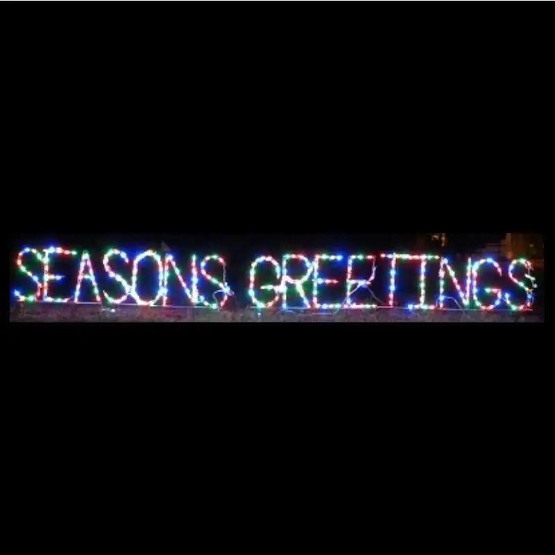 Seasons Greetings Block Wireframes Displays and Yard Art