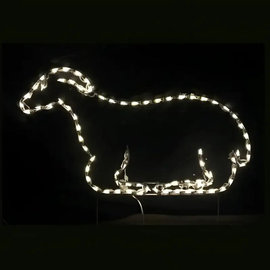 Sheep Sitting Wireframes Displays and Yard Art